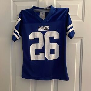 Boys or girls Saquon Barkley Giants jersey